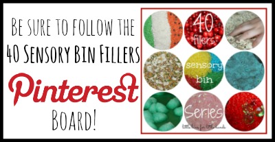 40 Sensory Bin Fillers Pinterest Board