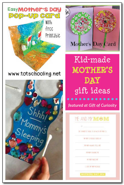 Kid-made Mothers Day gift ideas || Gift of Curiosity
