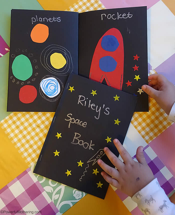 Space books from Powerful Mothering