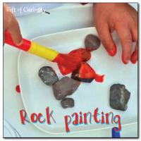 Rock painting - a fun activity for kids