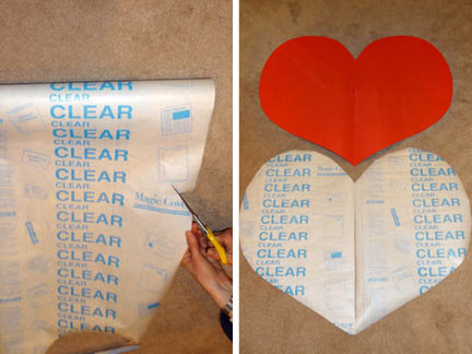 Valentine's heart sticky wall: A fine motor art project that is perfect for preschoolers || Gift of Curiosity
