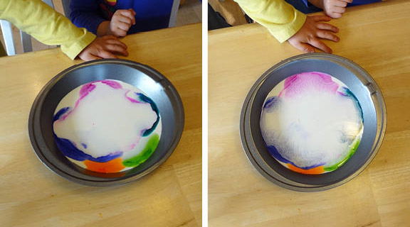 Jumping colors - a science activity >> Gift of Curiosity