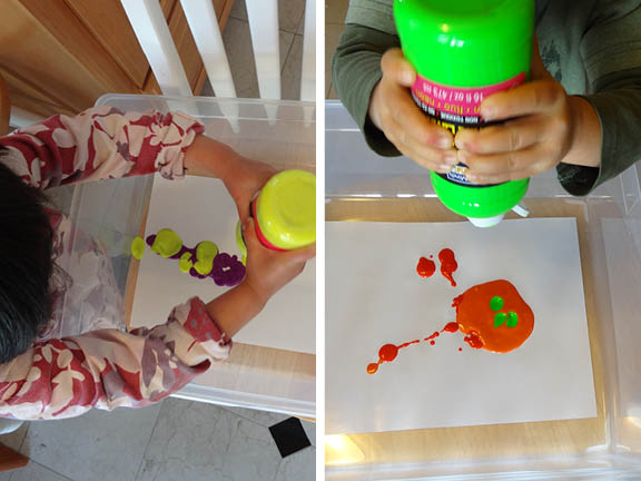 Painting with marbles >> Gift of Curiosity