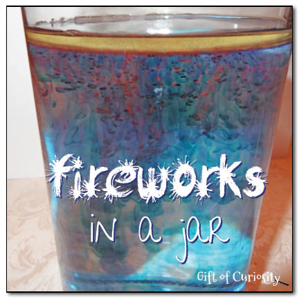 Fireworks in a jar || Gift of Curiosity