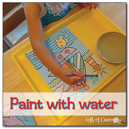 Paint with water || Gift of Curiosity