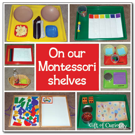 On our Montessori shelves || Gift of Curiosity