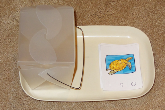 Ocean Montessori trays - sound matching clip activity || Gift of Curiosity