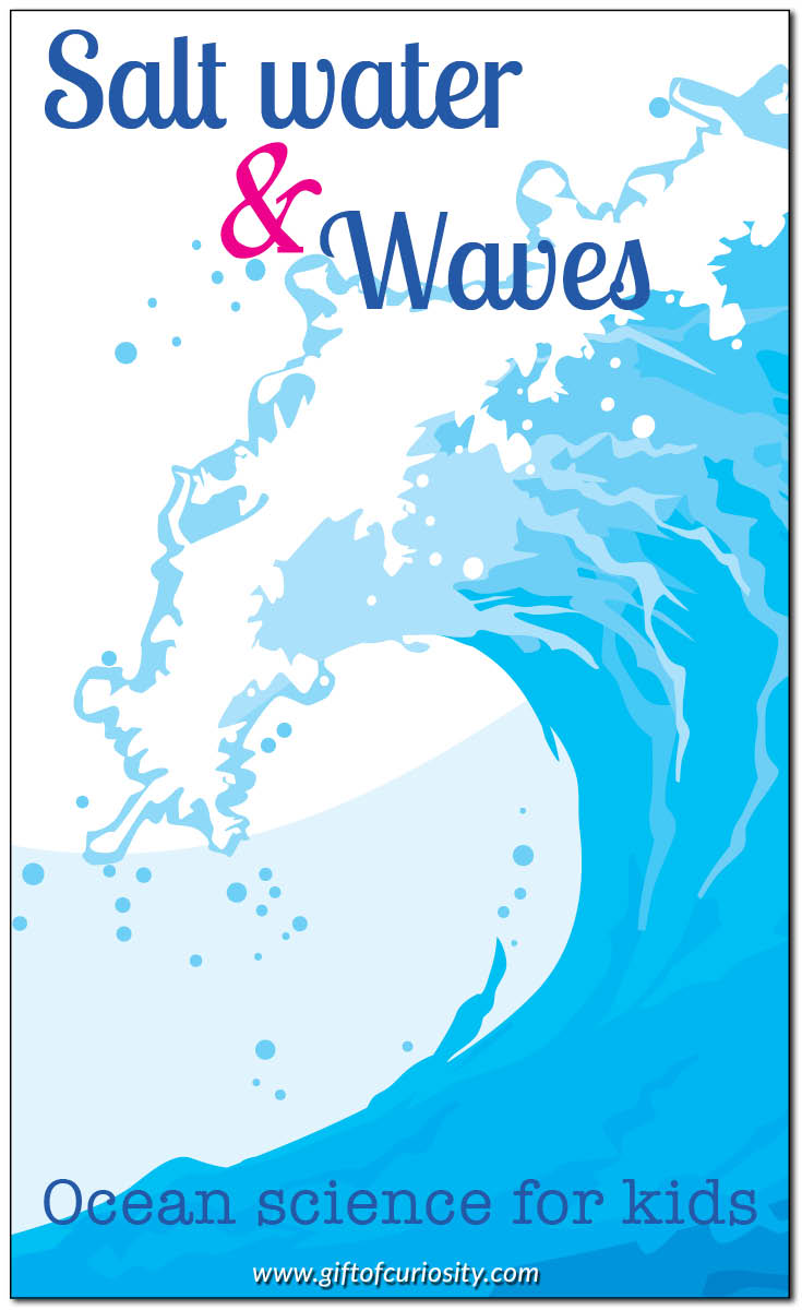 Learning about ocean salt water and waves | Ocean science activities for kids || Gift of Curiosity