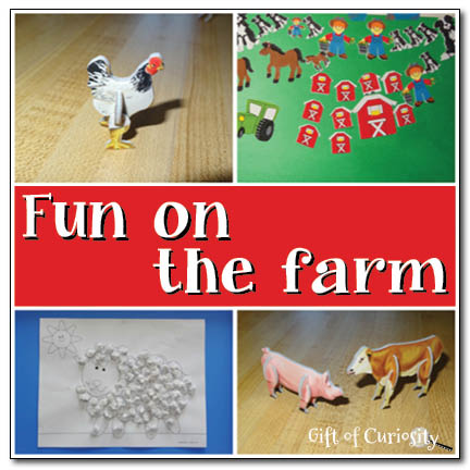 Fun on the farm activities using products from Oriental Trading Company || Gift of Curiosity