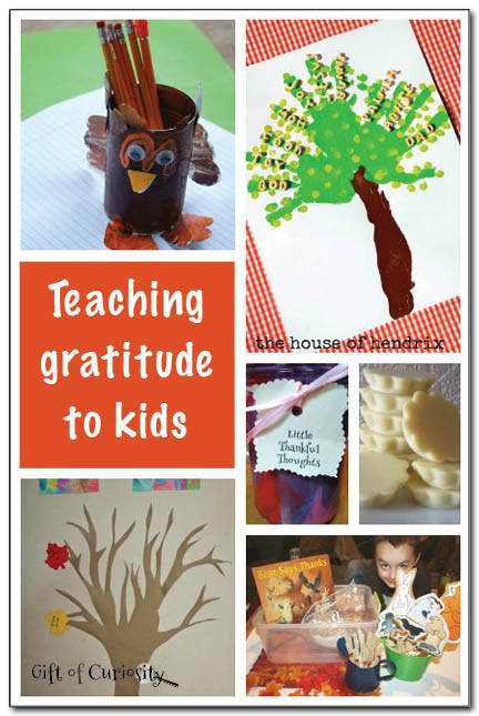 Teaching gratitude to kids - activities and ideas to foster "an attitude of gratitude" in young children || Gift of Curiosity