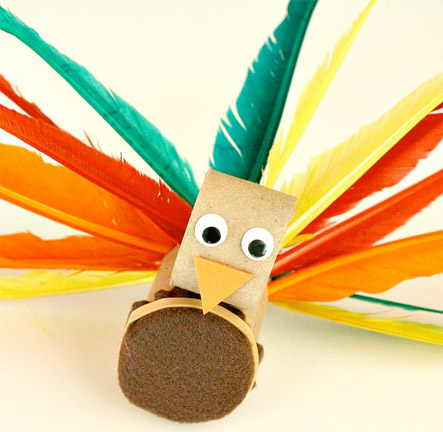 Turkey fine motor and craft activity from Fun and Fantastic Learning