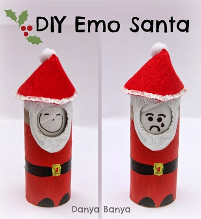 DIY Emo Santa from Danya Banya