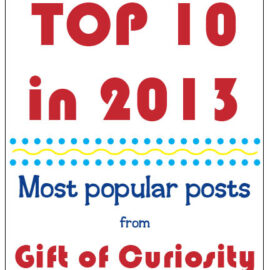 Top 10 most popular posts || Gift of Curiosity