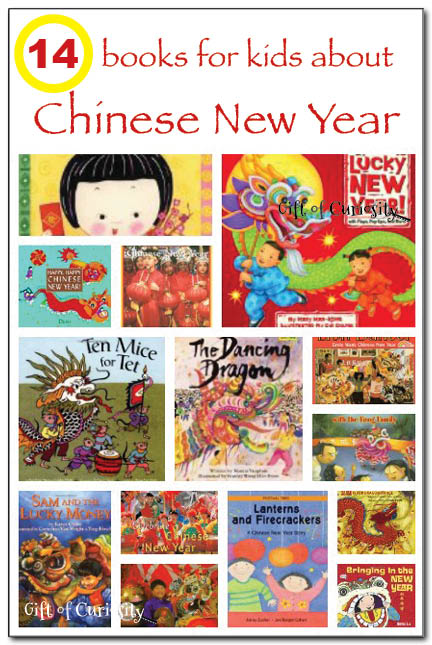 14 books about Chinese New Year for kids. Read these books to help your children understand the traditions related to Chinese New Year (aka, the Lunar New Year) || Gift of Curiosity