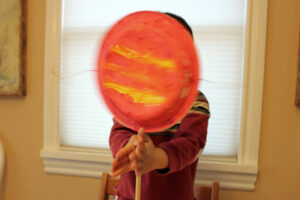 Chinese New Year drum craft for kids - Gift of Curiosity