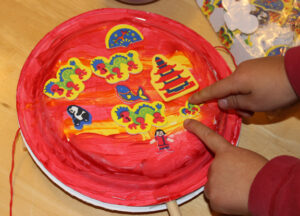 Chinese New Year drum craft for kids - Gift of Curiosity