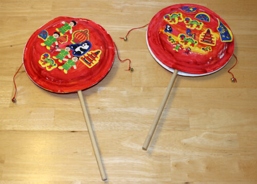 Chinese New Year drum craft for kids - Gift of Curiosity