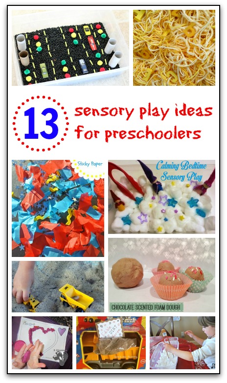 13 sensory play ideas for preschoolers - Gift of Curiosity