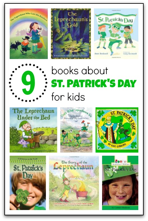 9 books about St. Patrick's Day for kids || Gift of Curiosity