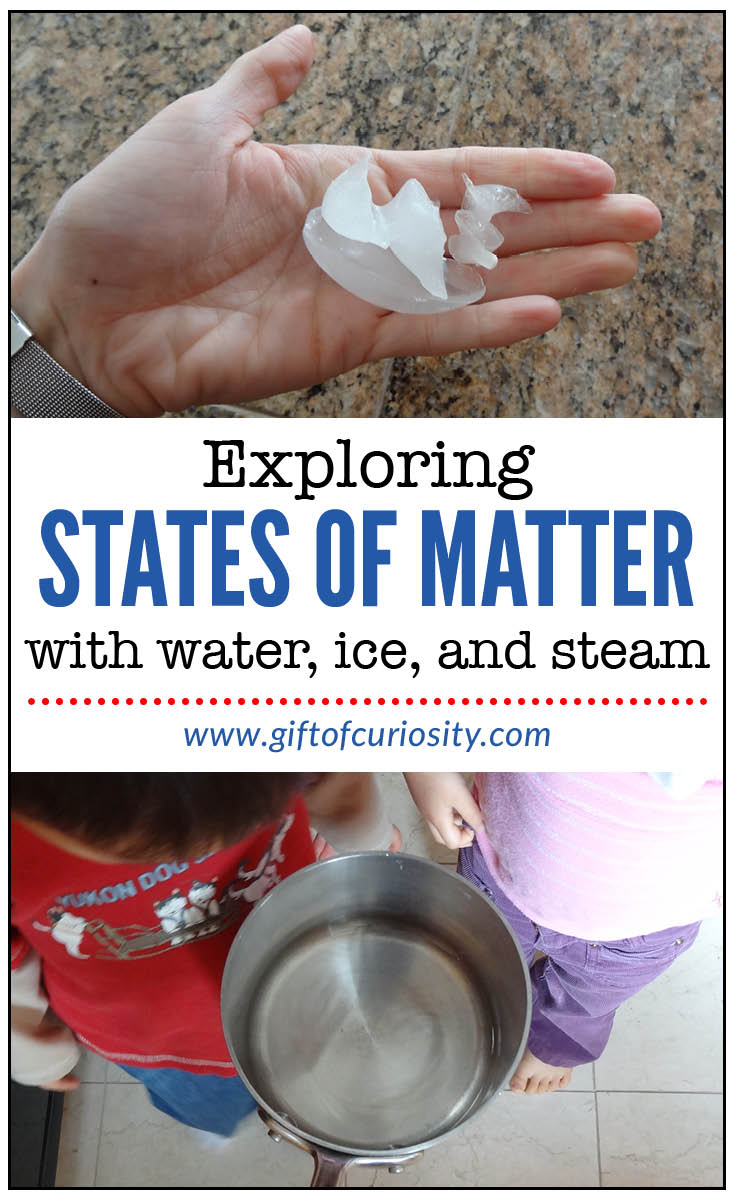 Exploring states of matter with water, ice, and steam || Gift of Curiosity #preschoolscience #scienceforkids #kbn