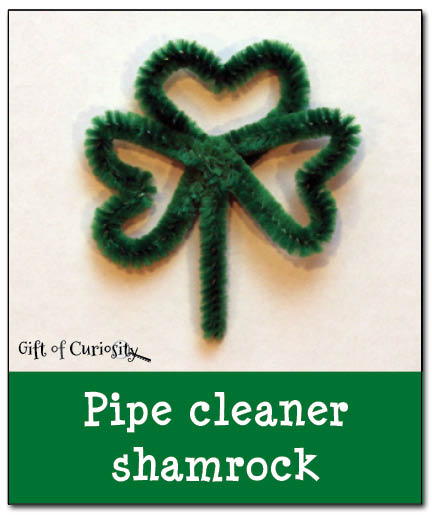 How to make a pipe cleaner shamrock || Gift of Curiosity