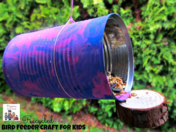 Bird feeder craft from Where Imagination Grows