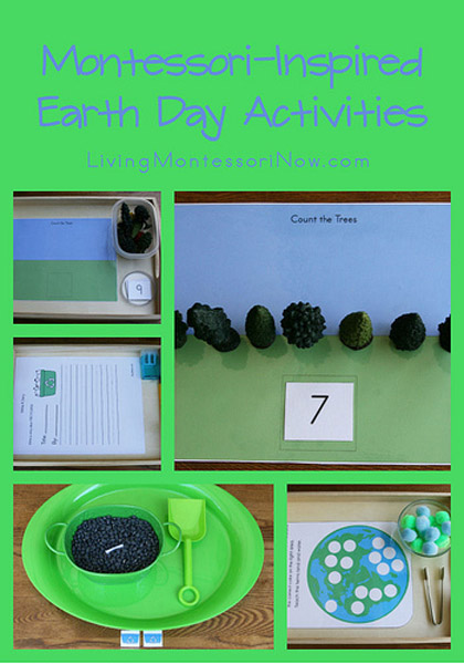 Montessori-inspired Earth Day activities from Living Montessori Now