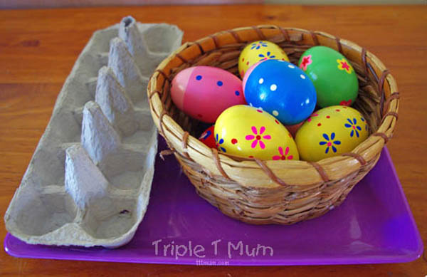 Easter practical life activities from Triple T Mum