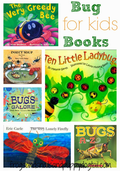 Children's books about bugs from FSPDT