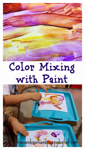 Color mixing with paint from FSPDT
