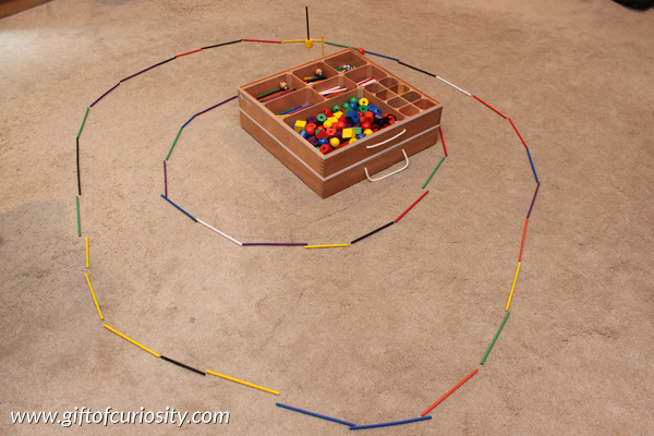 Learning about 3-D shapes through play - several creative, open-ended, and playful ideas for engaging kids in an exploration of 3-dimensional shapes, including racing 3-D shapes through a race track.  || Gift of Curiosity
