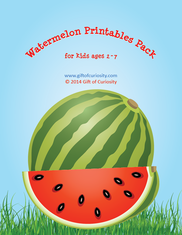 Watermelon Printables Pack cover