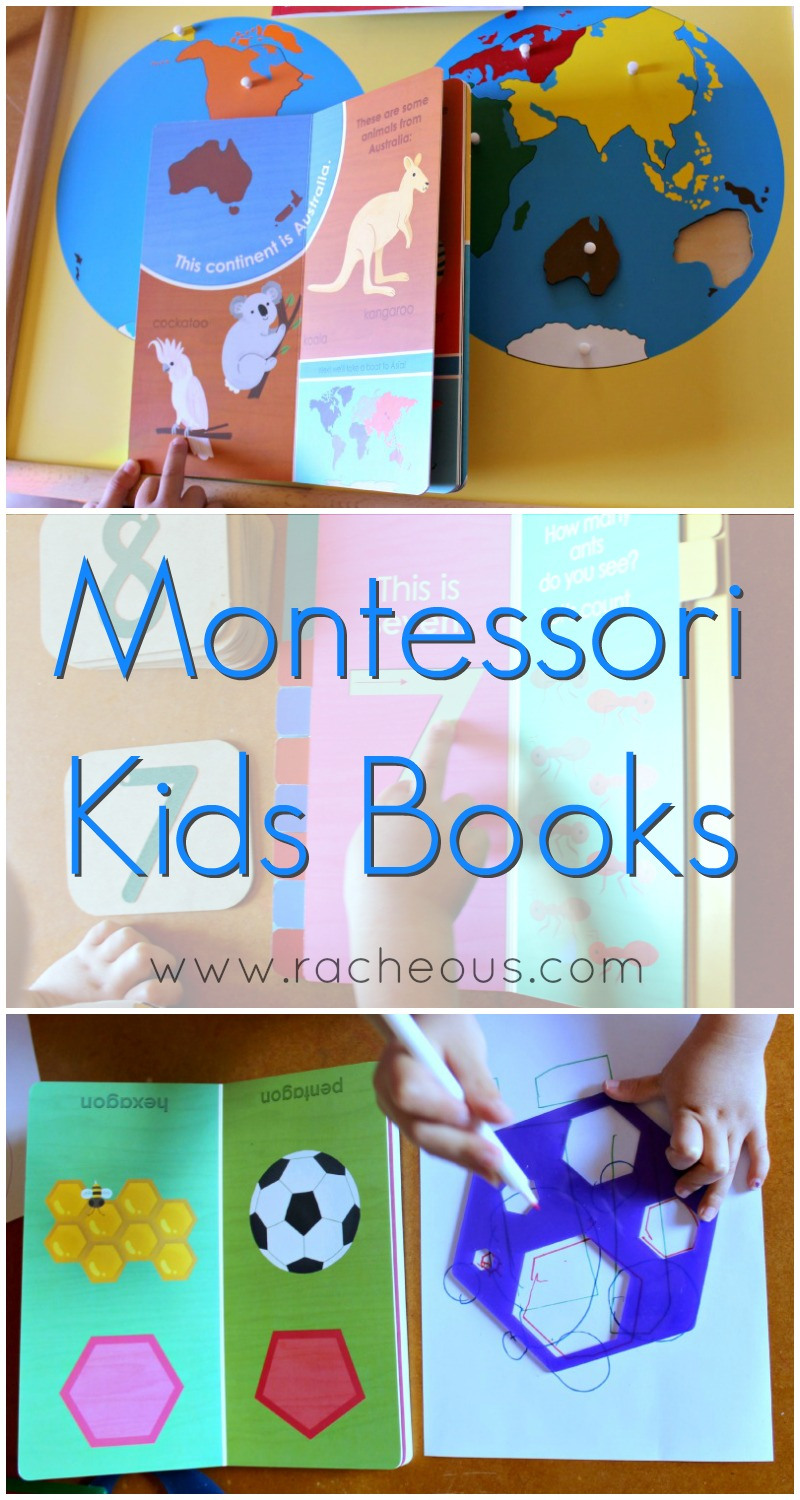 Montessori kids books from Racheous-Lovable Learning