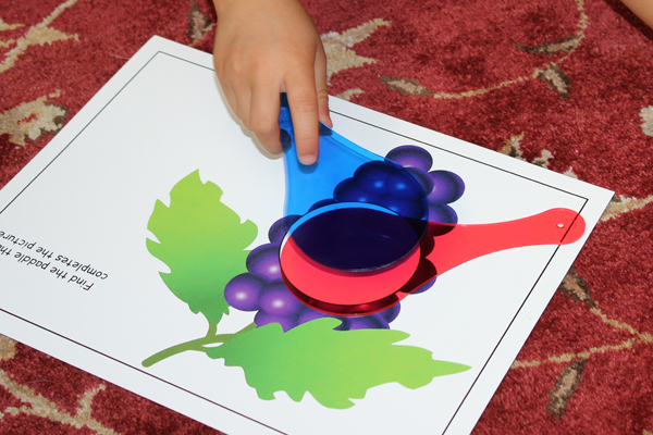 Mouse Paint 5 - Color paddle match