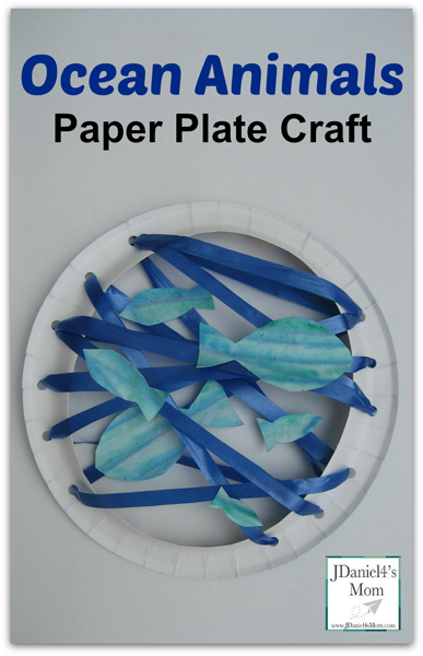 Ocean Animals Paper Plate Craft from JDaniel4s Mom