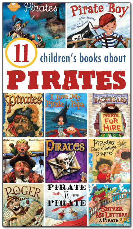 11 books about pirates for kids || Gift of Curiosity