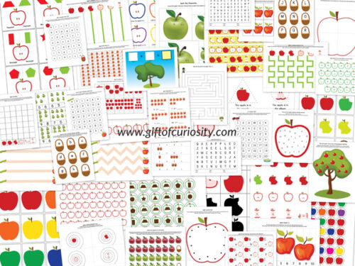 Apple Printables Pack - Gift of Curiosity