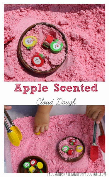 Apple scented cloud dough from FSPDT