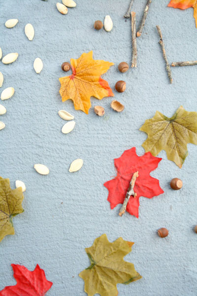 Falling leaves art and science activity from Fantastic Fun and Learning