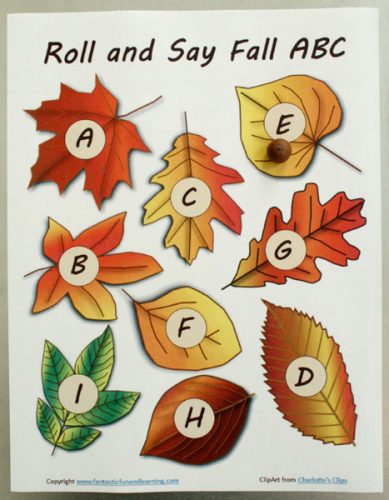 Fall leaf activities for kids - Gift of Curiosity