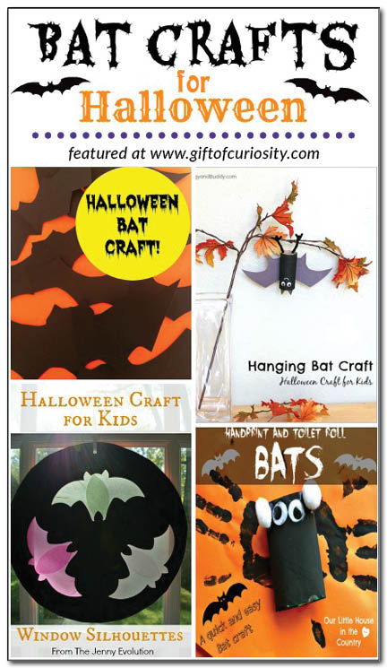 Bat crafts for Halloween || Gift of Curiosity