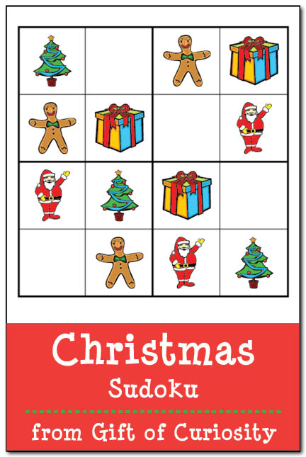 Christmas Sudoku Puzzles Gift Of Curiosity