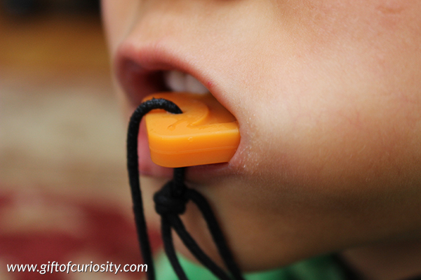 ChewiGems are a great product for meeting the sensory needs of kids who chew || Gift of Curiosity