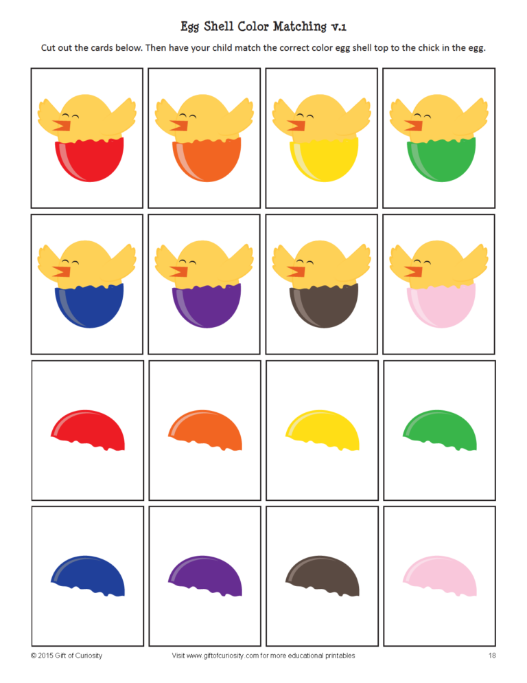 Easter Printables Pack - Gift of Curiosity