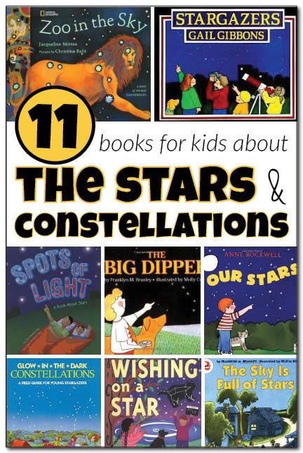 11 books about stars and constellations for kids. Young astronomers will love learning about the stars and constellations from the children's books in this collection. || Gift of Curiosity