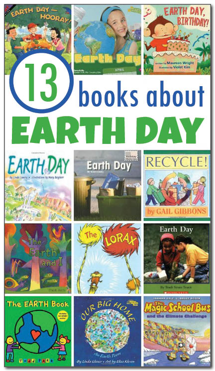 13 books about Earth Day for kids. This review includes both fiction and non-fiction children's books about Earth Day for kids ages 2-9 || Gift of Curiosity