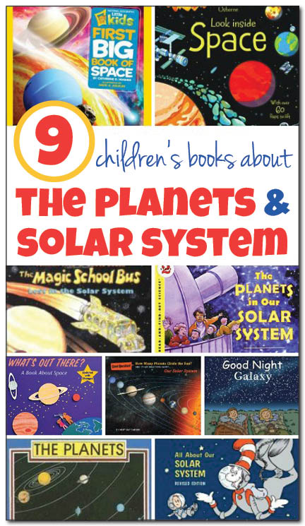 9 children's books about the planets and our solar system, including books that will be enjoyed by kids from toddlers through late elementary school. Such great ideas for introducing kids to the wonder that is our solar system! || Gift of Curiosity 
