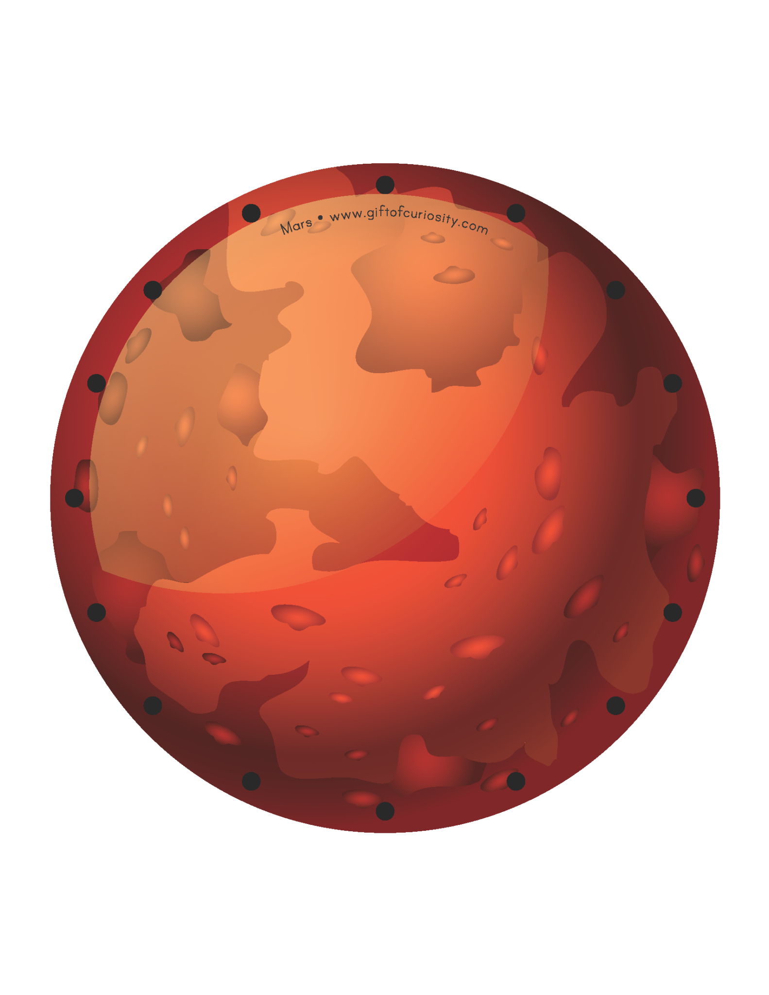 Solar System Lacing Cards - Gift of Curiosity