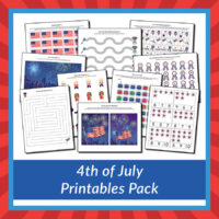 4th of July Printables Pack - Gift of Curiosity