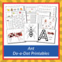 Ant Do-a-Dot Printables - Gift of Curiosity